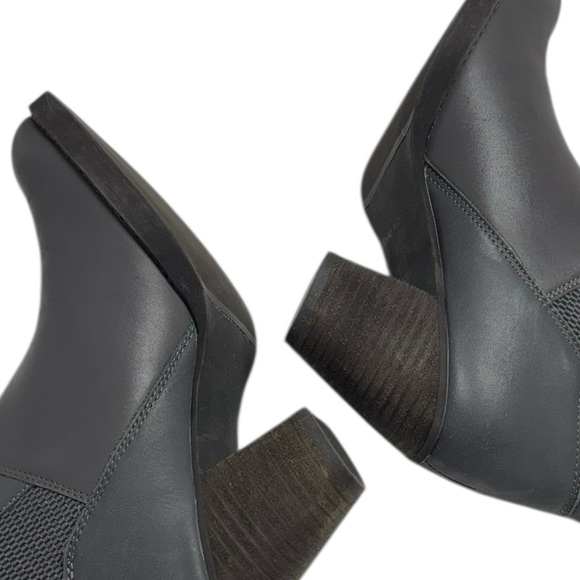 EMU Australia Women’s Fingal Charcoal Grey Leather Ankle Boots Size 9 - Picture 3 of 15